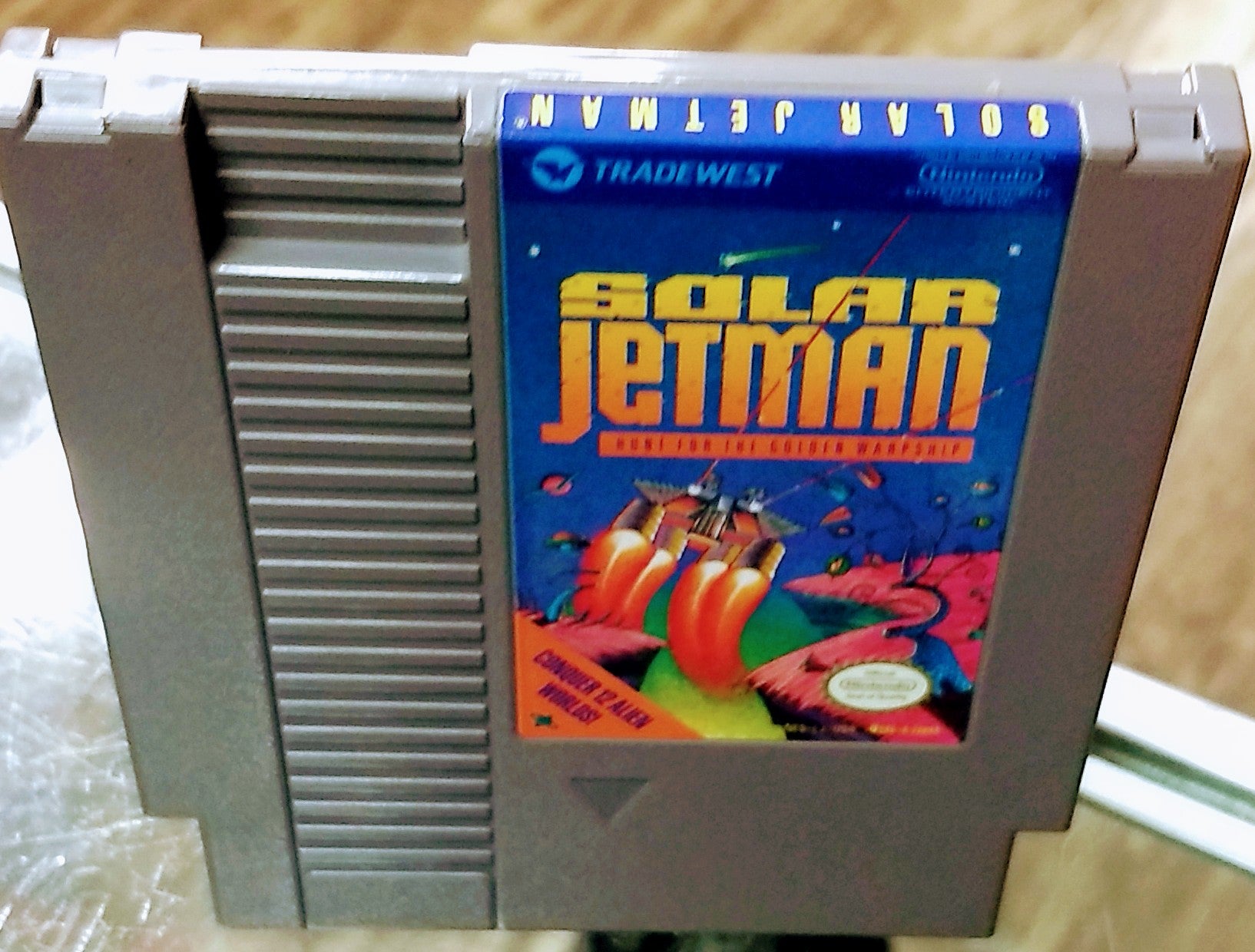 SOLAR JETMAN NINTENDO NES - jeux video game-x