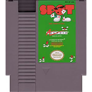 SPOT: THE VIDEO GAME (NINTENDO NES) - jeux video game-x