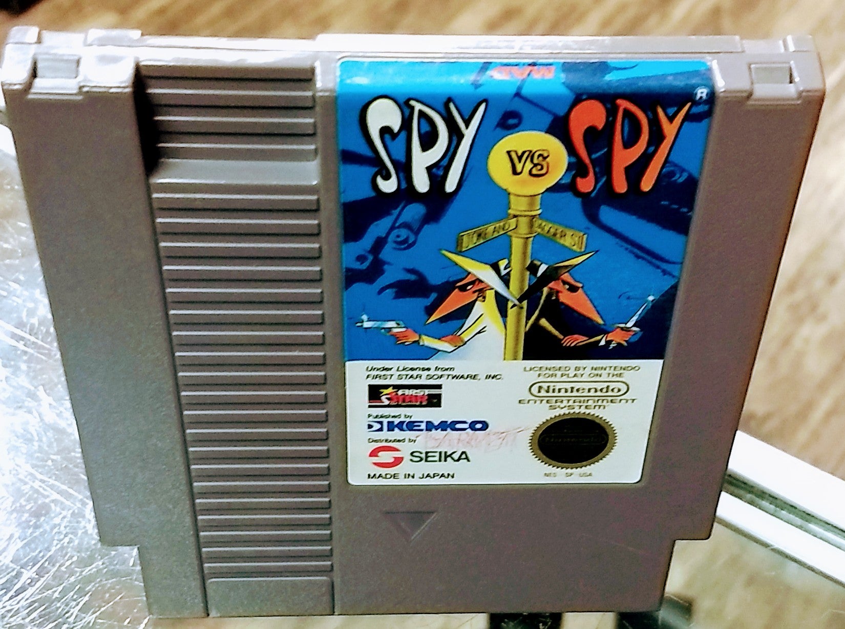 SPY VS SPY NINTENDO NES - jeux video game-x