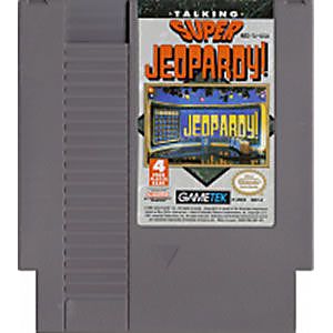 TALKING SUPER JEOPARDY NINTENDO NES - jeux video game-x