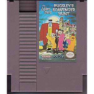 THE ADDAMS FAMILY: PUGSLEY'S SCAVENGER HUNT (NINTENDO NES) - jeux video game-x