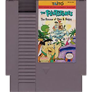 THE FLINTSTONES: THE RESCUE OF DINO & HOPPY (NINTENDO NES) - jeux video game-x