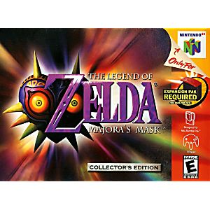 THE LEGEND OF ZELDA MAJORA'S MASK - COLLECTOR'S EDITION (NINTENDO 64 N64) - jeux video game-x