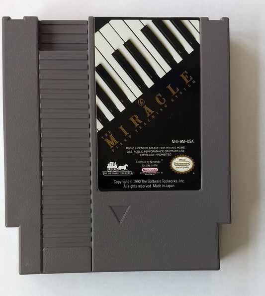 THE MIRACLE PIANO (NINTENDO NES) - jeux video game-x