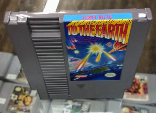 TO THE EARTH NINTENDO NES - jeux video game-x
