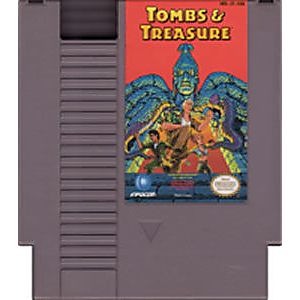 TOMBS & TREASURE (NINTENDO NES) - jeux video game-x