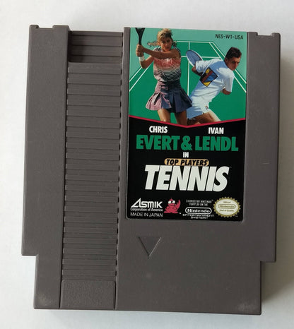 TOP PLAYERS TENNIS (NINTENDO NES) - jeux video game-x