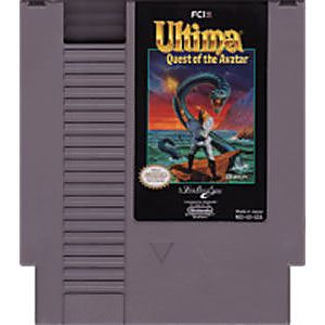 ULTIMA IV 4 QUEST OF THE AVATAR (NINTENDO NES) - jeux video game-x