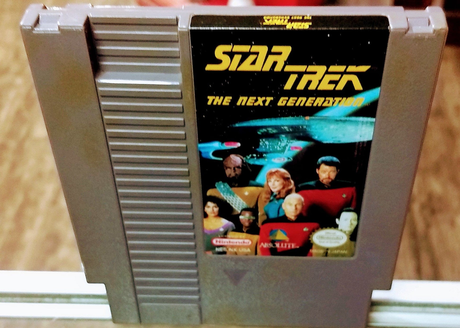 STAR TREK THE NEXT GENERATION NINTENDO NES - jeux video game-x