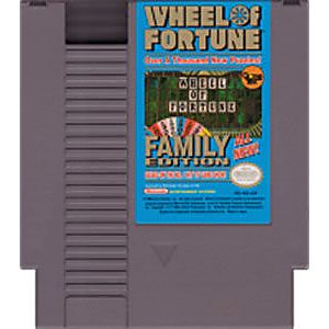 WHEEL OF FORTUNE FAMILY EDITION NINTENDO NES - jeux video game-x