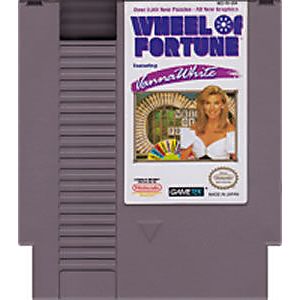 WHEEL OF FORTUNE FEATURING VANNA WHITE (NINTENDO NES) - jeux video game-x