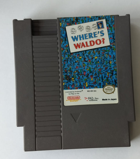 WHERE'S WALDO NINTENDO NES - jeux video game-x