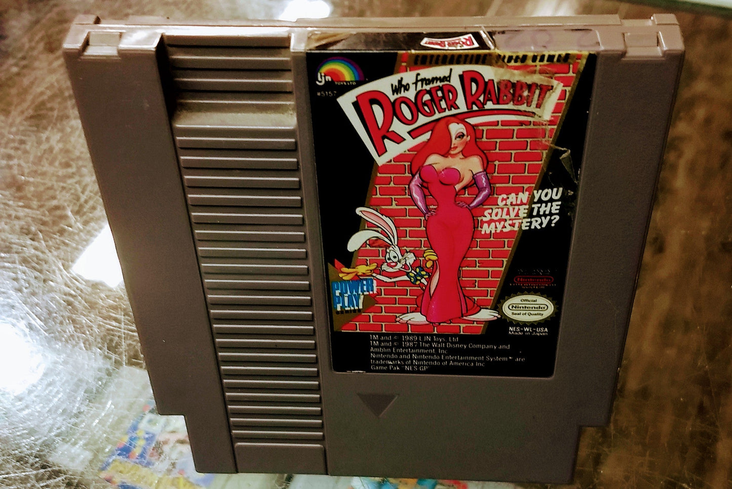 WHO FRAMED ROGER RABBIT NINTENDO NES - jeux video game-x