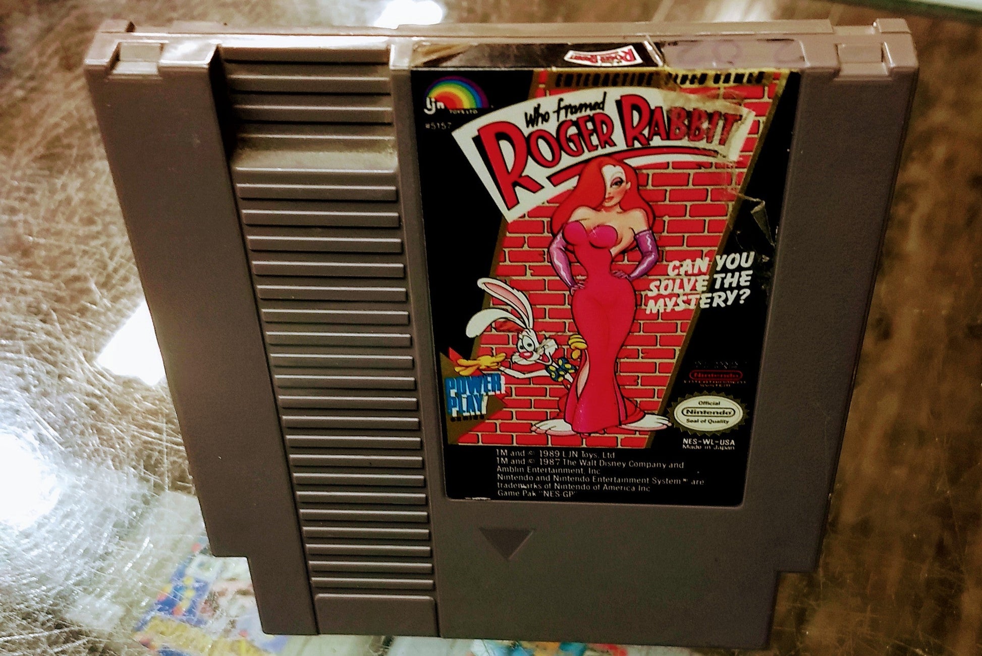 WHO FRAMED ROGER RABBIT NINTENDO NES - jeux video game-x