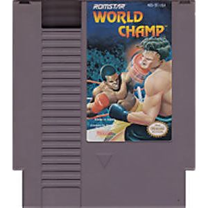 WORLD CHAMP BOXING (NINTENDO NES) - jeux video game-x