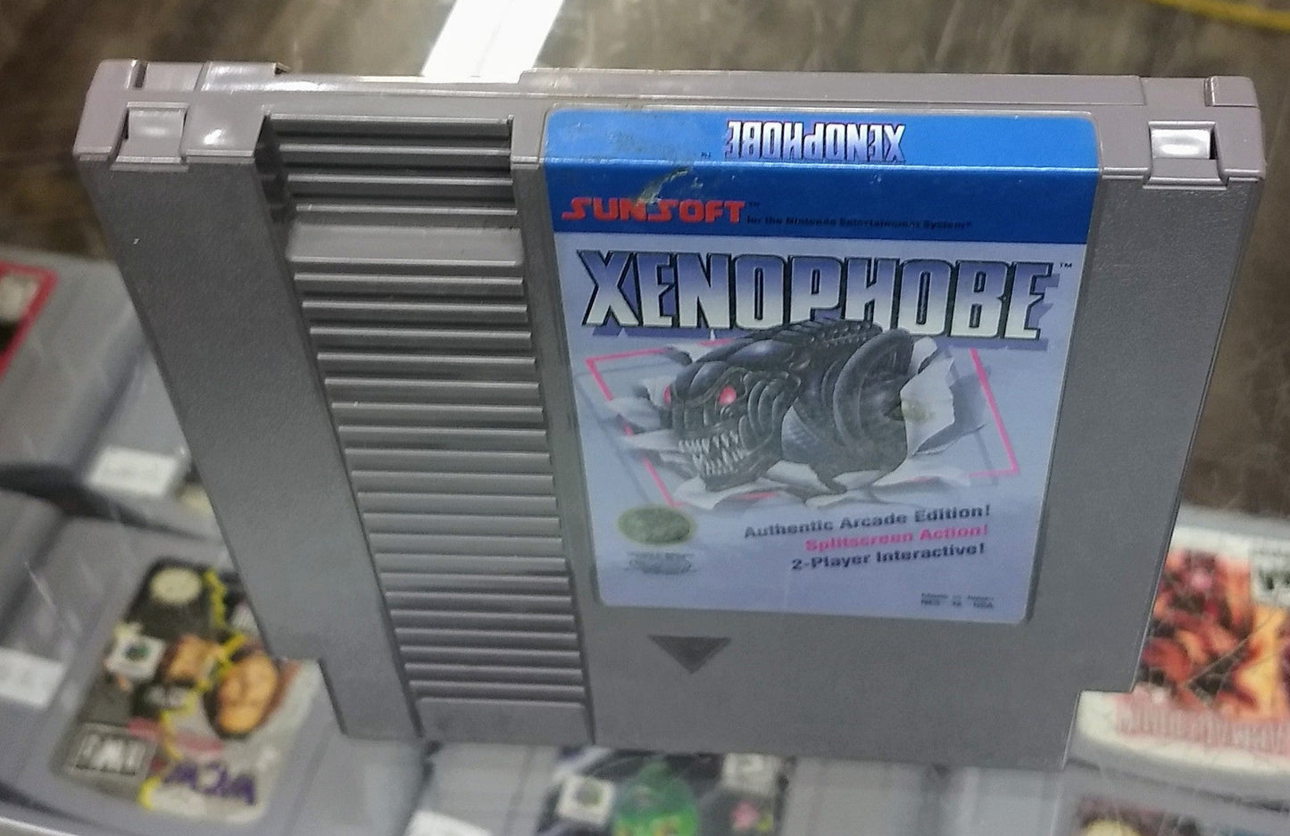 XENOPHOBE NINTENDO NES - jeux video game-x