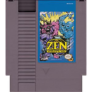 ZEN INTERGALACTIC NINJA (NINTENDO NES) - jeux video game-x