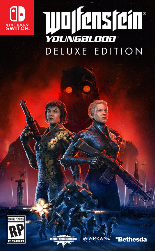 WOLFENSTEIN YOUNGBLOOD DELUXE EDITION (NINTENDO SWITCH) - jeux video game-x