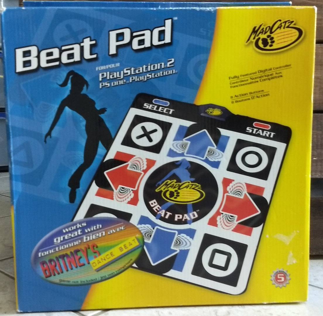Tapis Beat Pad MadCatz - jeux video game-x