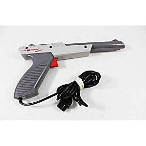 NINTENDO NES FUSIL GRIS GREY LIGHT ZAPPER GUN - jeux video game-x