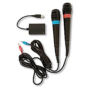 SINGSTAR MICROPHONES PLAYSTATION 2 PLAYSTATION 3 PS2 PS3 - jeux video game-x