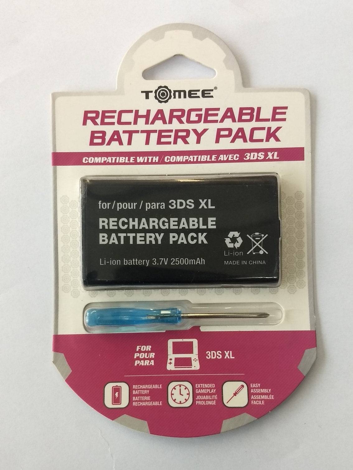 BATTERIES RECHARGEABLE POUR NINTENDO 3DS XL RECHARGEABLE BATTERY PACK - jeux video game-x