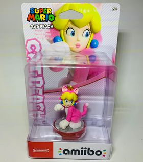 CAT PEACH - SUPER MARIO AMIIBO - jeux video game-x