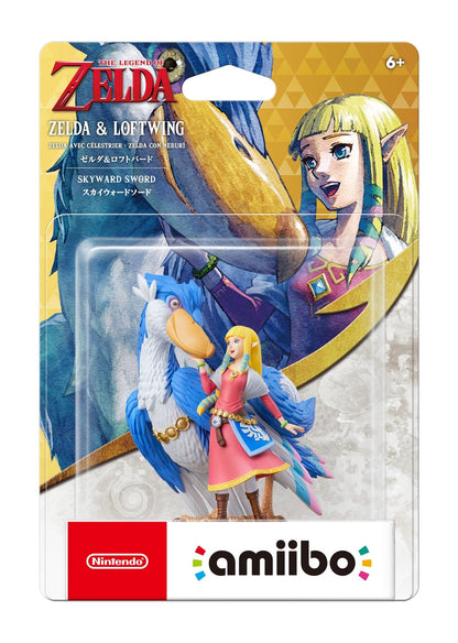 ZELDA AND LOFTWING AMIIBO THE LEGEND OF ZELDA SKYWARD SWORD - jeux video game-x