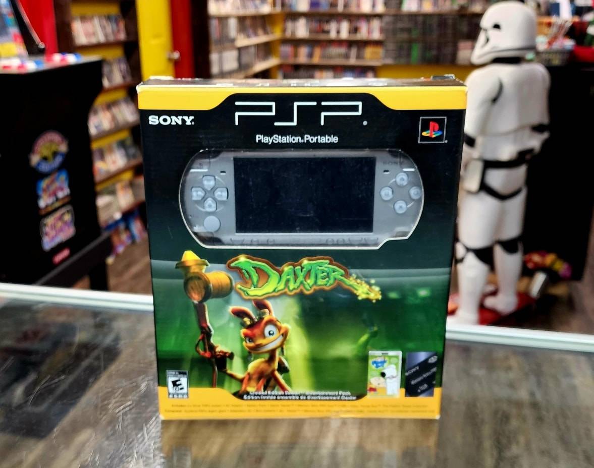CONSOLE PLAYSTATION PORTABLE PSP 2001 LIMITED EDITION DAXTER VERSION SYSTEM - jeux video game-x