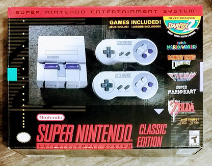 CONSOLE SUPER NINTENDO SNES CLASSIC EDITION - jeux video game-x