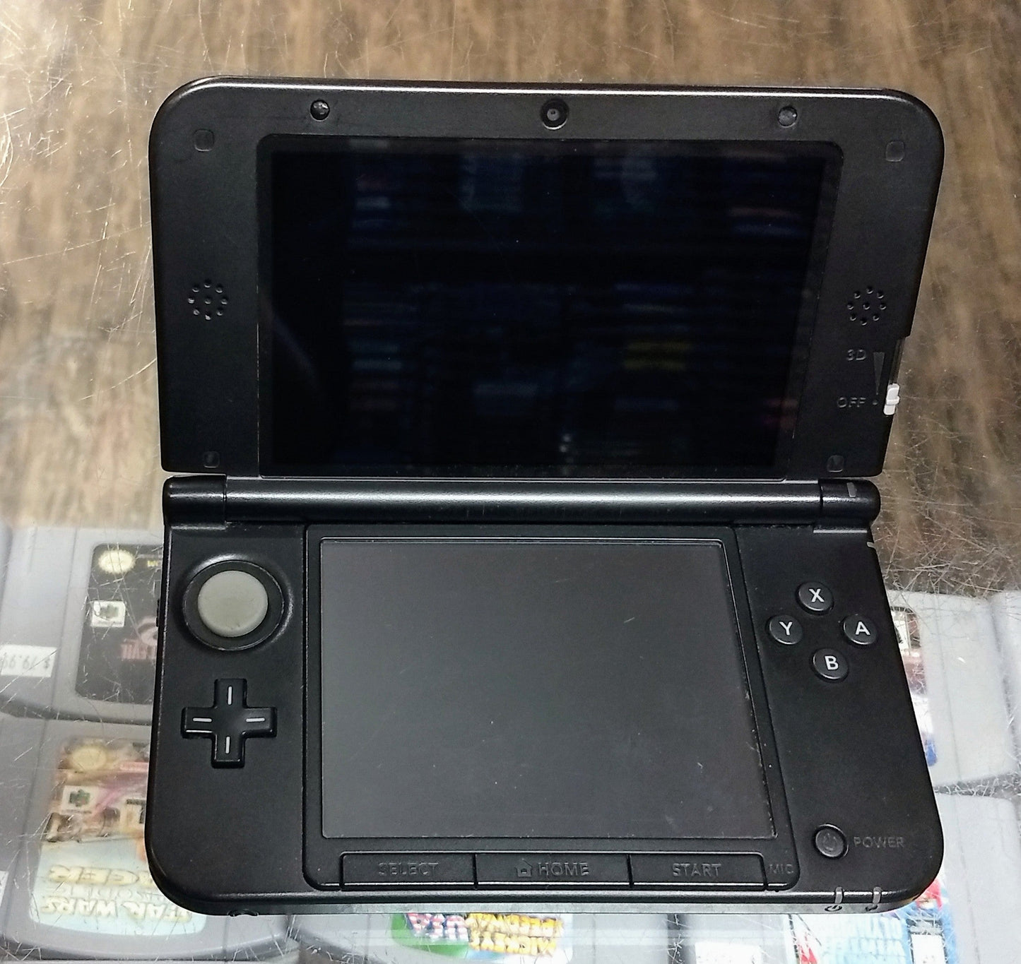 CONSOLE NINTENDO 3DS XL NOIR ET BLEU BLACK AND BLUE SYSTEM - jeux video game-x