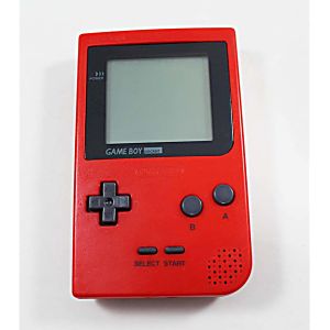 CONSOLE GAME BOY GB POCKET ROUGE RED SYSTEM - jeux video game-x
