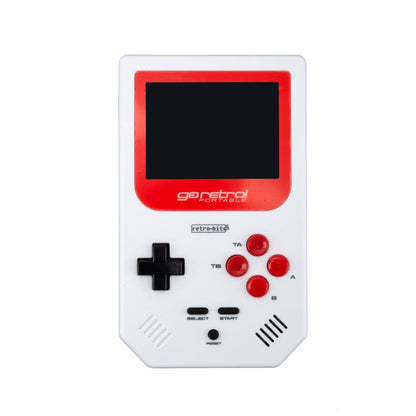 GO RETRO PORTABLE -  BLANCHE/ROUGE WHITE/RED - jeux video game-x