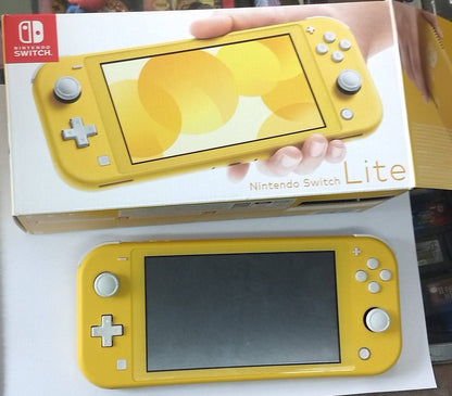 CONSOLE NINTENDO SWITCH LITE JAUNE YELLOW - jeux video game-x