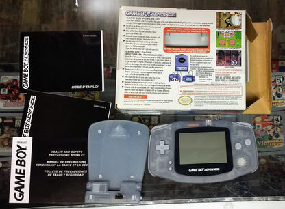 CONSOLE GLACIER GAME BOY ADVANCE GBA EN BOITE SYSTEM - jeux video game-x