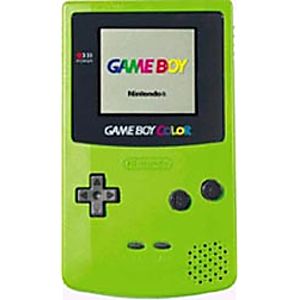 Console Game Boy Color Green (verte) - jeux video game-x