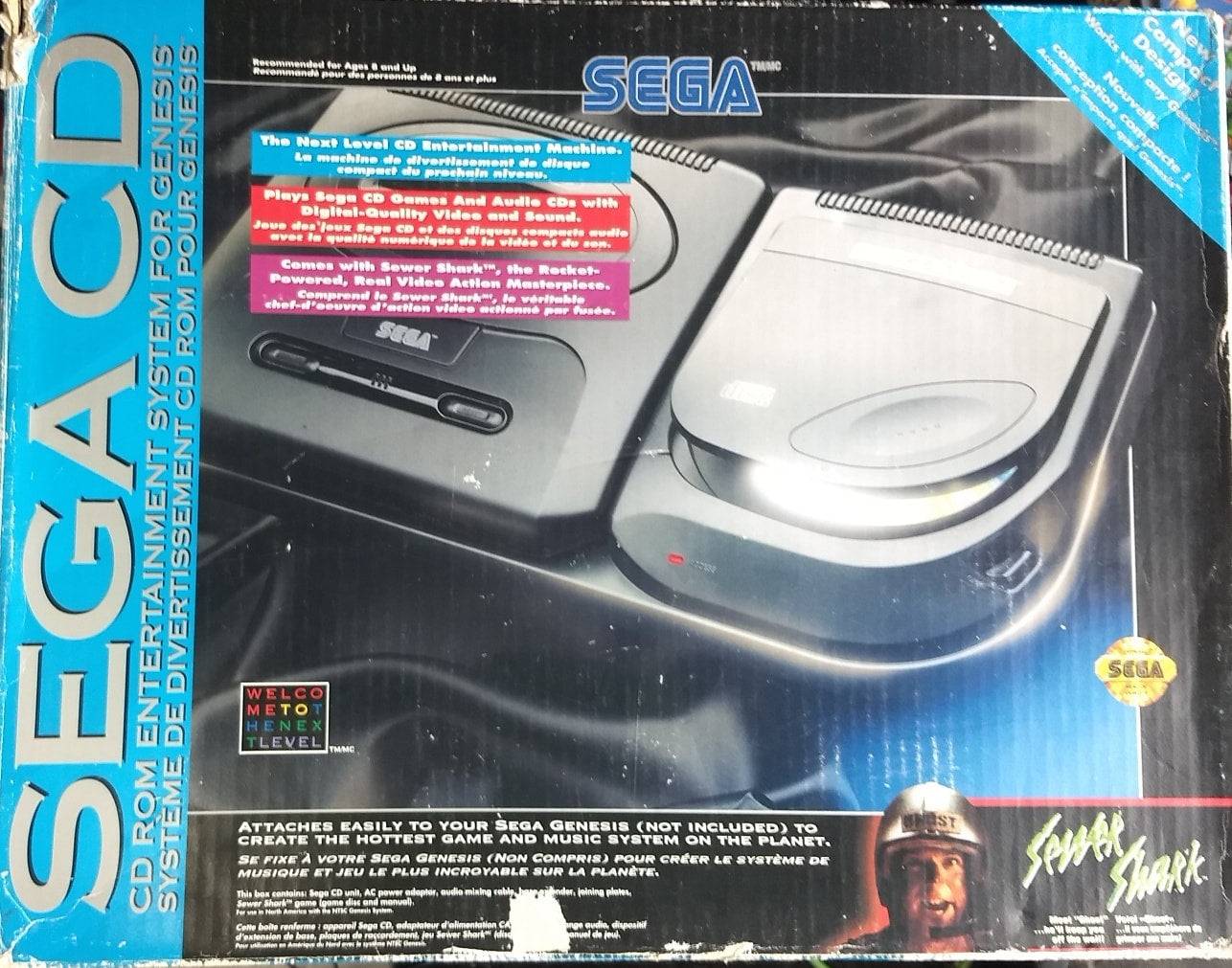 CONSOLE SEGA CD MODEL 2 SYSTEM(SEGA CD SCD) - jeux video game-x