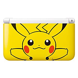 CONSOLE NINTENDO 3DS XL YELLOW PIKACHU LIMITED EDITION SYSTEM - jeux video game-x