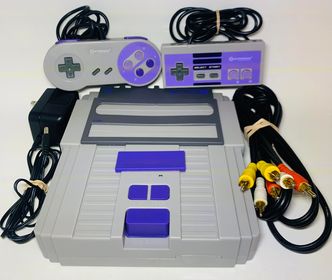 CONSOLE RETRON 2 NES ET SNES SYSTEM - jeux video game-x