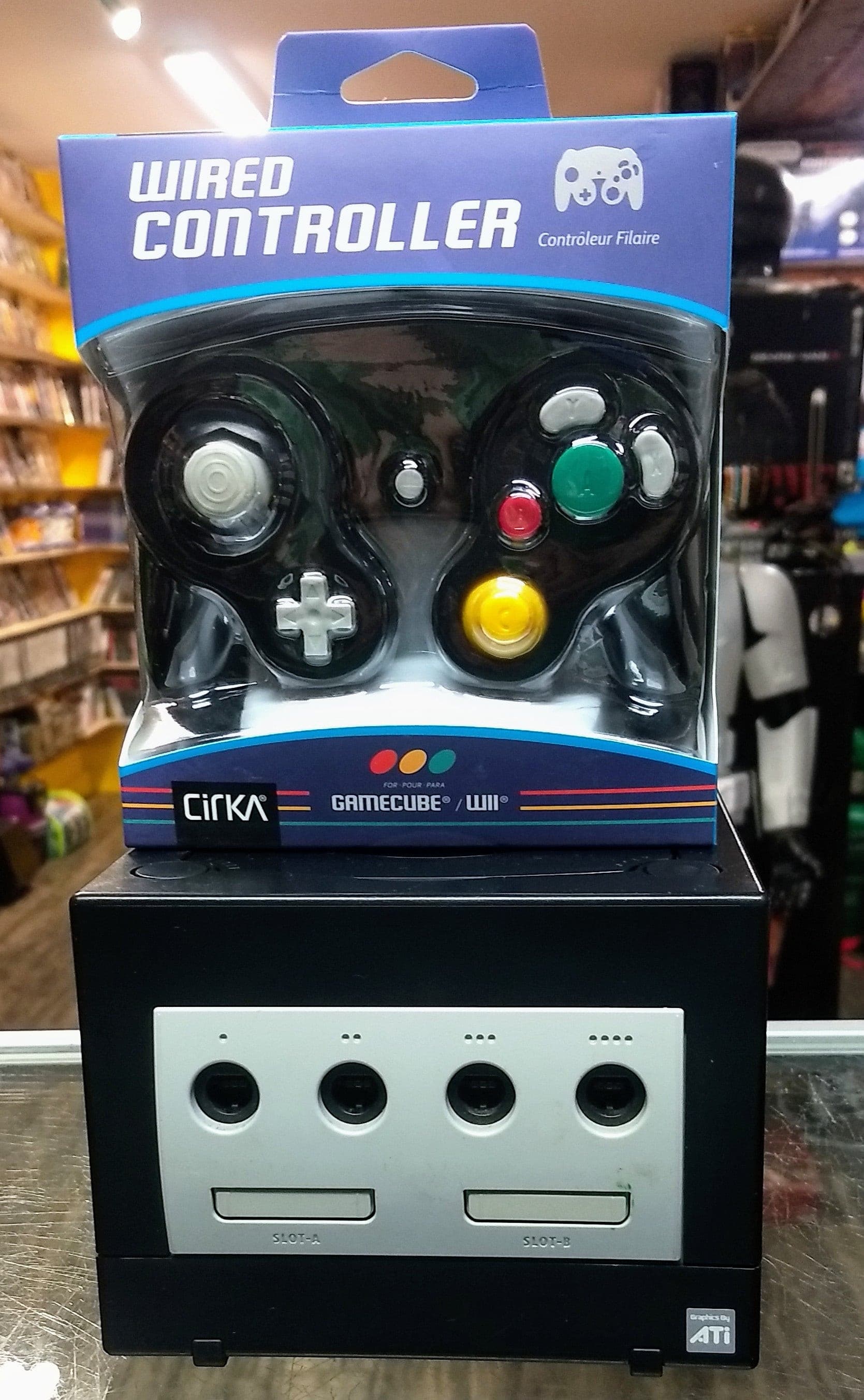 Black retailer Nintendo Gamecube