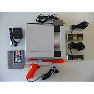 CONSOLE NINTENDO ENTERTAINMENT SYSTEM NES ACTION SET - jeux video game-x