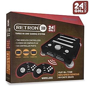 Retron 3 2.4 GHz Nes/Snes/Genesis - jeux video game-x