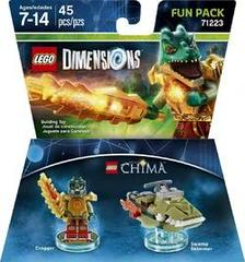 LEGENDS OF CHIMA - CRAGGER [FUN PACK] 71223 (LEGO DIMENSIONS LEGOD) - jeux video game-x