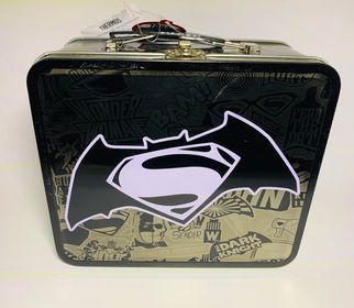 Boîte à lunch en étain thermos Batman vs Superman lunch box - jeux video game-x