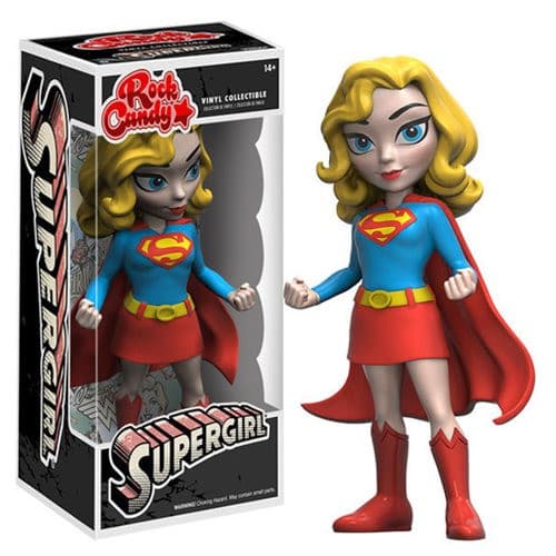 FUNKO ROCK CANDY SUPERGIRL COLLECTIBLE VINYL FIGURE - jeux video game-x