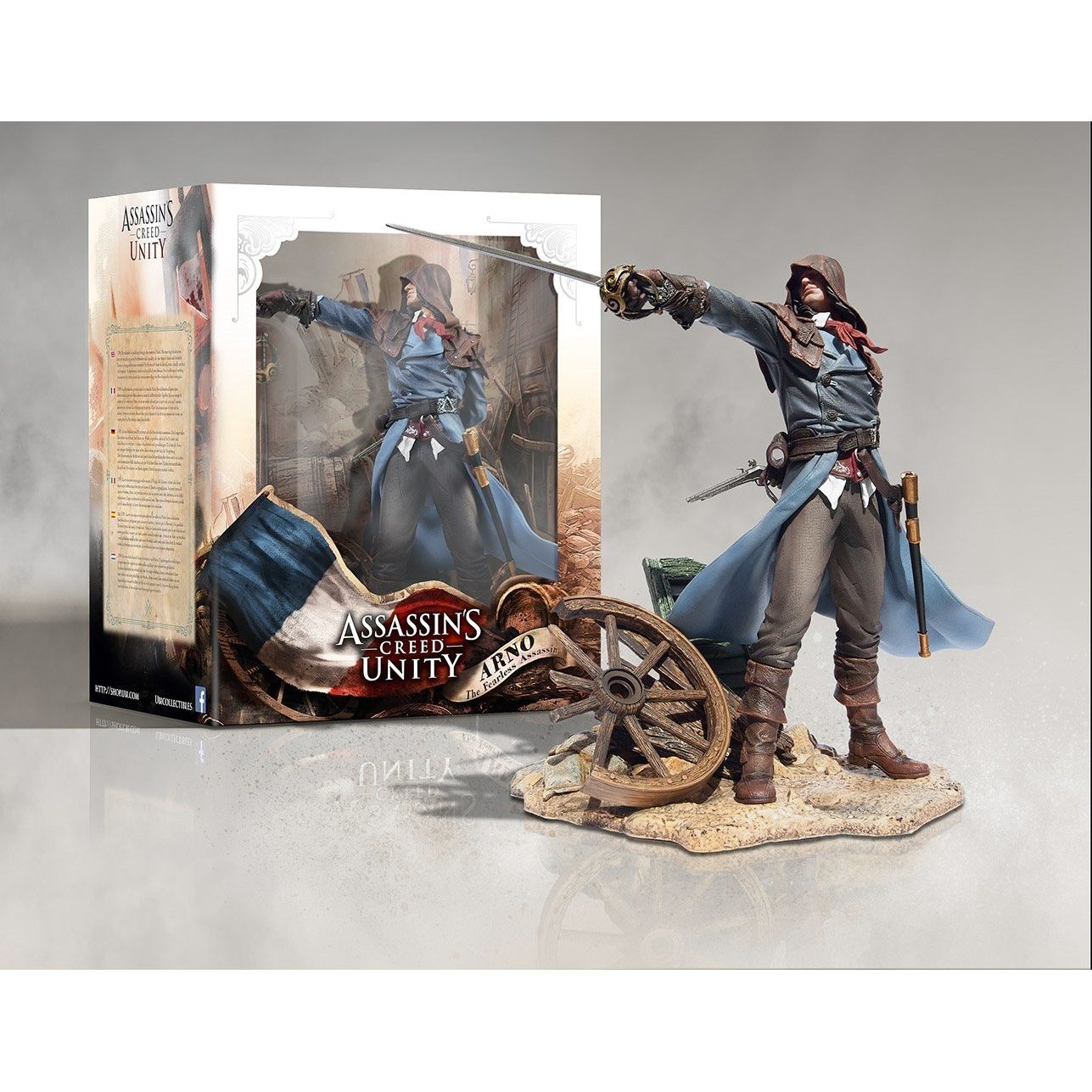 ASSASSIN'S CREED UNITY 'ARNO' COLLECTABLE FIGURE - jeux video game-x