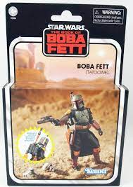 STAR WARS: THE VINTAGE COLLECTION - BOBA FETT (TATOOINE) DELUXE 3.75-INCH ACTION FIGURE - jeux video game-x