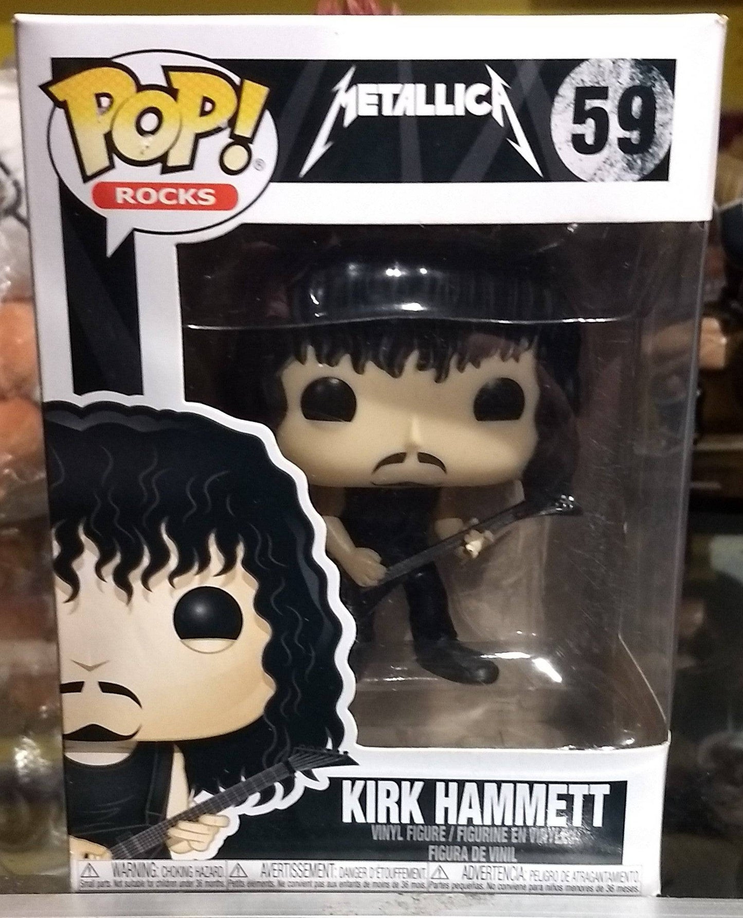 Funko Pop Rocks Metallica Kirk Hammett #59 - jeux video game-x