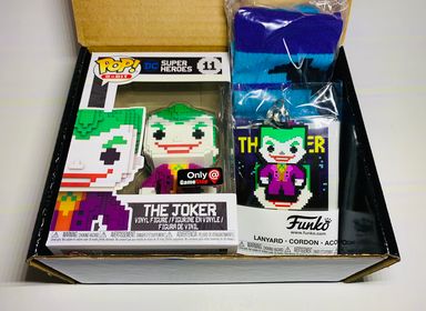 Funko Pop DC Super Heroes 8-Bit #11 The Joker/Gamestop Exclusif - jeux video game-x