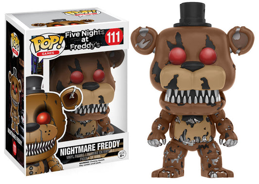 Funko pop funtime Nightmare Freddy #111 - jeux video game-x